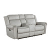 Brennen - Double Reclining Loveseat With Center Console