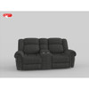 Brennen - Double Reclining Loveseat With Center Console