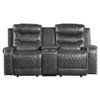 Putnam - Power Double Reclining Loveseat With Center Console, Receptacles And USB Ports