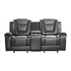 Briscoe - Double Glider Reclining Loveseat With Center Console