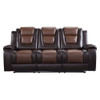 Briscoe - Double Reclining Sofa With Center Drop-Down Cup Holders