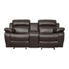 Marille - Double Glider Reclining Loveseat With Center Console