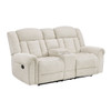 Nutmeg - Double Reclining Loveseat With Center Console