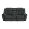 Nutmeg - Double Reclining Loveseat With Center Console