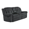 Nutmeg - Double Reclining Loveseat With Center Console