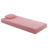 Leo - 7" Gel Infused Memory Foam Mattress And Pillow Set