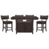 Oxton - 5 Piece Set (Table & 4 Side Chairs) - Brown