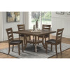Darla - Dining Table With Butterfly Leaf - Brown