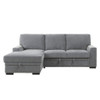 Morelia - 2 Piece Sectional With Pull-Out Bed And Chaise With Hidden Storage