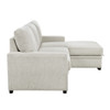 Morelia - 2 Piece Sectional With Pull-Out Bed And Chaise With Hidden Storage