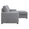 Morelia - 2 Piece Sectional With Pull-Out Bed And Chaise With Hidden Storage