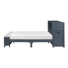 Sloane - Bookcase Bed With Hidden Desk, Stool And Storage Bench