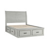 Willowbrook - Platform Bed With Storage Footboard And Side Rails