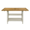 Maribelle - Counter Height Table - Gray / Light Brown