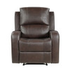 Austin - Reclining Chair - Dark Brown