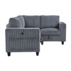 Walterboro - Sectional With Storage, Storage Pouches And Charging Ports
