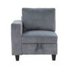 Walterboro - Loveseat With Storage, Storage Pouches And Charging Ports