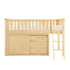 Bartly - Low Loft Bunk Bed