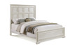 Alexandria - Queen Panel Bed- White
