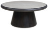 Bracken - Round Cocktail Table - French Black