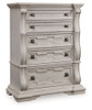 Bruchandi - Five Drawer Chest - Antique White