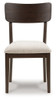 Mallenette - Dining Upholstered Side Chair (Set of 2) - Merlot