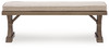 Laguna Heights - Bench With Cushion - Beige
