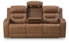Knightington - Power Reclining Sofa With Audio Seating