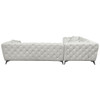 Atronia - Sectional Sofa With 4 Pillows - Beige Fabric