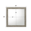 Mari - Mirror - Light Gray Finish