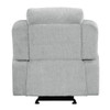 Galya - Motion Glider Recliner - Light Gray Chenille