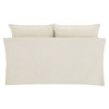 Shane - Loveseat With 2 Pillows - Beige Linen