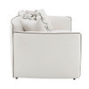 Yolanda - Loveseat With 4 Pillows - Beige Chenille