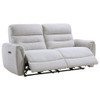 Eastre - Power Motion Sofa With USB Port - Beige Chenille