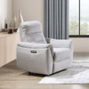 Eastre - Power Motion Recliner With USB Port - Beige Chenille