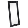 Dara - Floor Mirror - Black