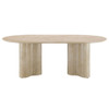 Jirina - Dining Table - Travertine Pattern