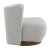 Lisa - Accent Chair - Gray Tweed