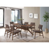 Razor - Standard Height Rectangle Dining Table - Walnut