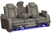 BIGBEND Brown Power Reclining Sofa & Loveseat