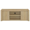 Laurelton - 60" 2-Door TV Stand Media Console - Light Oak
