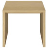 Canoga - Engineered Wood Accent Side End Table - Light Oak