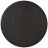 Leandro - 60" Round Dining Table - Burnished Black