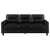 Scotland - Faux Leather Upholstered Sofa Set