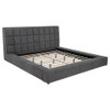 Dreux - Upholstered Panel Platform Bed
