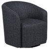 Mossbrook - Fabric Upholstered Swivel Accent Chair