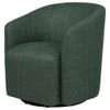 Mossbrook - Fabric Upholstered Swivel Accent Chair