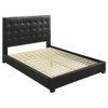 Medley - Genuine Leather Platform Bed