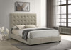 Medley - Genuine Leather Platform Bed