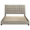 Medley - Genuine Leather Platform Bed